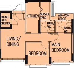 Blk 473B Hougang Parkedge (Hougang), HDB 3 Rooms #609121451